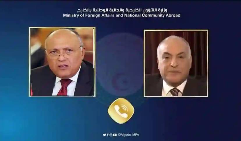M. Attaf reçoit un message de félicitations de son homologue egyptien