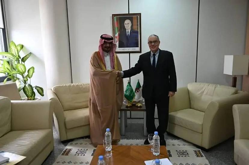 M. Belani reçoit l'Ambassadeur du Royaume d'Arabie saoudite à Alger